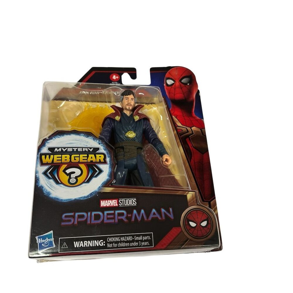 Marvel Spider-Man Doctor Strange Action Figure w/ Mystery Web Gear
